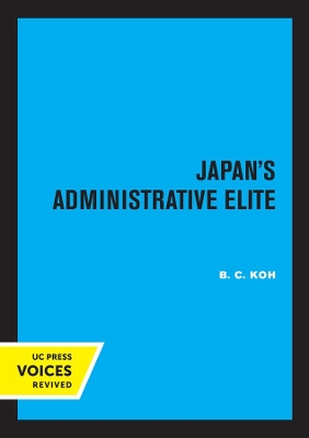 Japan's Administrative Elite