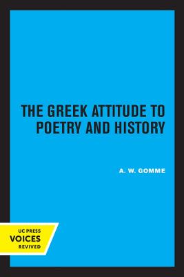 Greek Attitude to Poetry and History