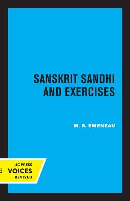 Sanskrit Sandhi and Exercises, Revised Edition