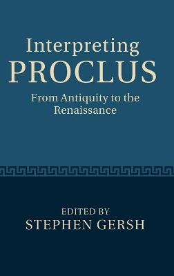 Interpreting Proclus