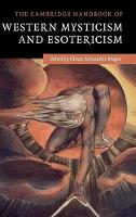 Cambridge Handbook of Western Mysticism and Esotericism