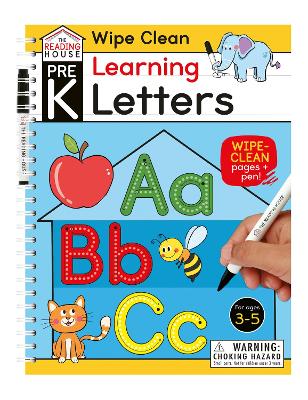 Learning Letters (Pre-K Wipe Clean Workbook)