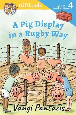 Pig Display in a Rugby Way