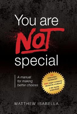 You are NOT special