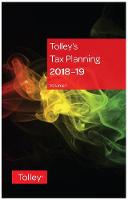 Tolley's Tax Planning 2018-19