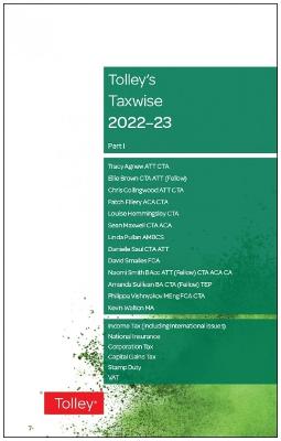 Tolley's Taxwise I 2022-23