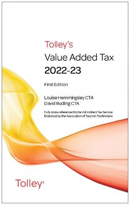 Tolley's Value Added Tax 2022-23 (includes First and Second editions)