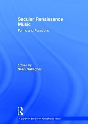 Secular Renaissance Music