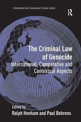 Criminal Law of Genocide
