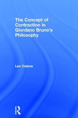 The Concept of Contraction in Giordano Bruno's Philosophy