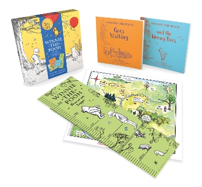 Winnie-the-Pooh: Gift Box (with 2x books, height chart & poster)