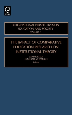 The Impact of Comparative Education Research on Institutional Theory