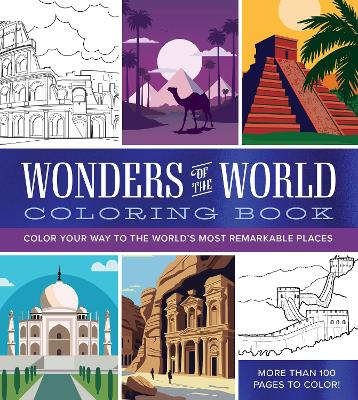 Wonders of the World Coloring Book