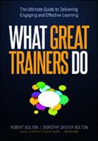 What Great Trainers Do
