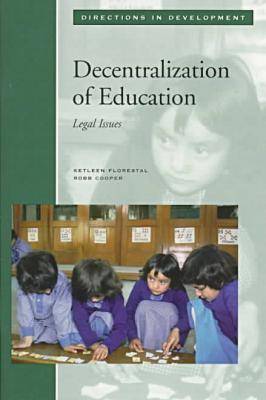 Decentralization of Education  Legal Issues