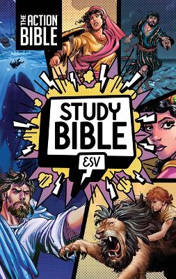 Action Bible Study Bible Esv, Hardcover, Full Color