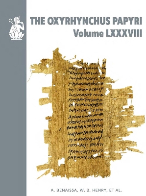 Oxyrhynchus Papyri. Volume LXXXVIII