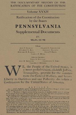 The Documentary History of the Ratification of the Constitution, Volume 34