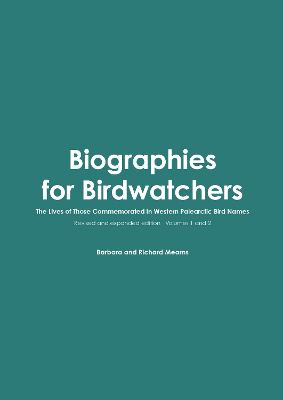 Biographies for Birdwatchers