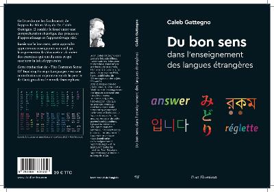 Du bon sens dans l'enseignement des langues etrangeres