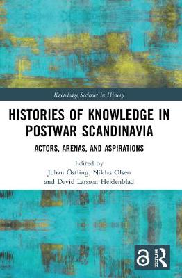 Imagem de capa do ebook Histories of Knowledge in Postwar Scandinavia — Actors, Arenas, and Aspirations