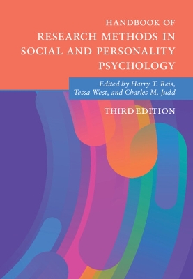 Handbook of Research Methods in Social and Personality Psychology