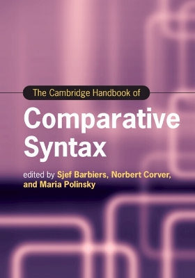 Cambridge Handbook of Comparative Syntax