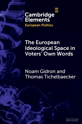 The European Ideological Space in Voters' Own Words