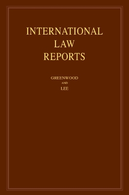 International Law Reports: Volume 205