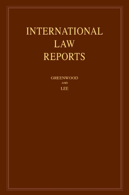 International Law Reports: Volume 207