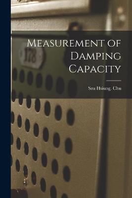 Measurement of Damping Capacity