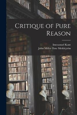 Critique of Pure Reason