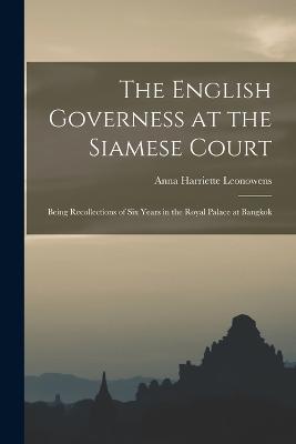 English Governess at the Siamese Court