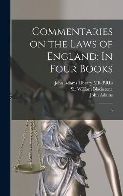 Commentaries on the Laws of England