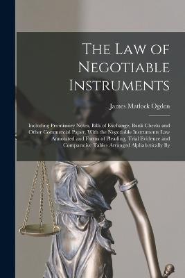 Law of Negotiable Instruments