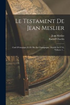 Testament De Jean Meslier