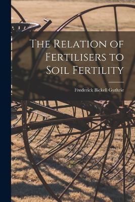 Relation of Fertilisers to Soil Fertility