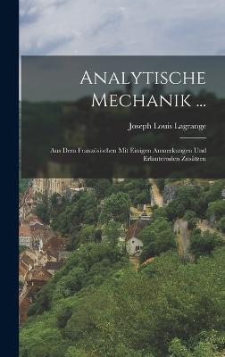 Analytische Mechanik ...