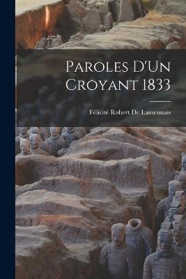 Paroles D'Un Croyant 1833