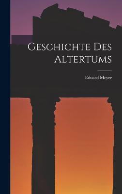 Geschichte des Altertums