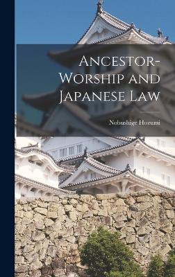 Ancestor-worship and Japanese Law