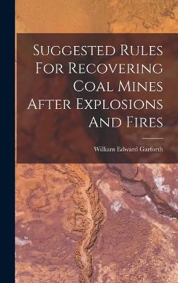 Suggested Rules For Recovering Coal Mines After Explosions And Fires