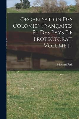 Organisation Des Colonies Francaises Et Des Pays De Protectorat, Volume 1...