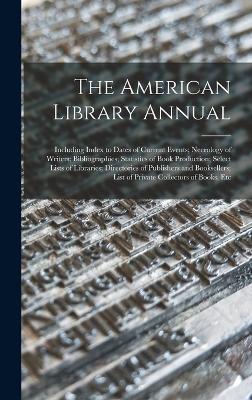 The American Library Annual