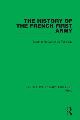 History of the French First Army