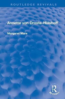 Annette von Droste-Huelshoff