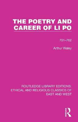 Poetry and Career of Li Po