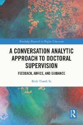 A Conversation Analytic Approach to Doctoral Supervision