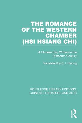 Romance of the Western Chamber (Hsi Hsiang Chi)