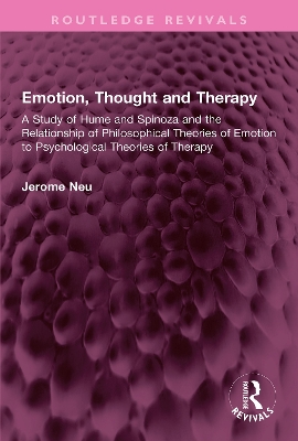 Emotion, Thought and Therapy